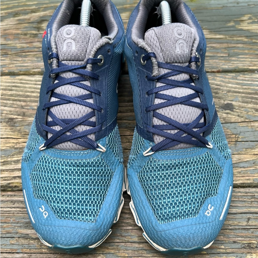 On Cloud Cloudflyer Running Shoes Sneakers Navy Blue Women’s Size 8.5 - Picture 3 of 6